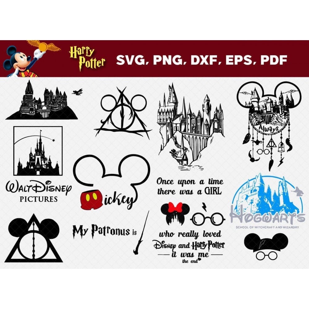 Anything Harry Potter or Disney Related